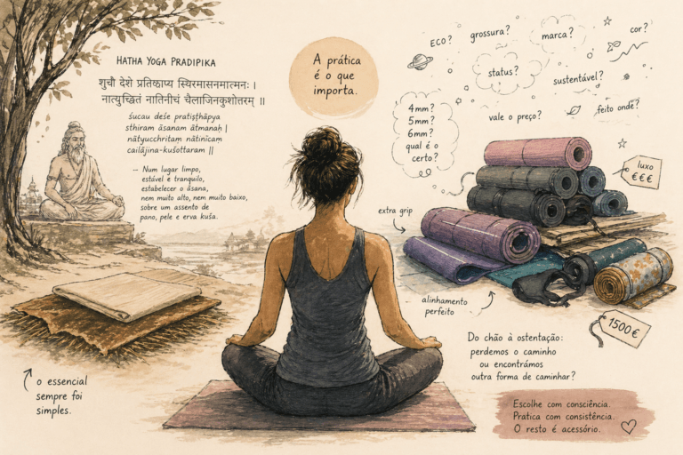 Do chão ao luxo: como o tapete de yoga se tornou o centro daquilo que nunca foi suposto ser