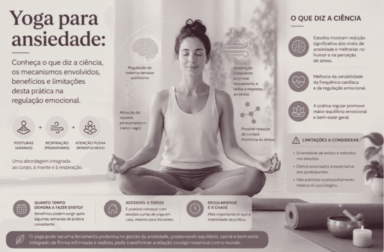 Yoga para ansiedade: o que diz a ciência?